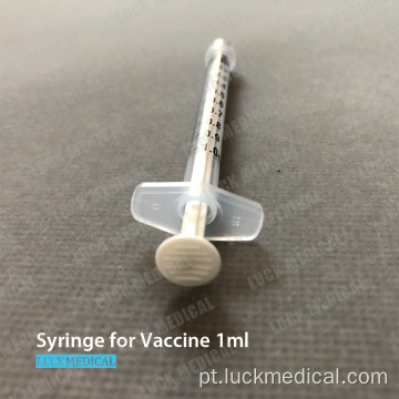 Seringa de vacina de 1 ml para covid